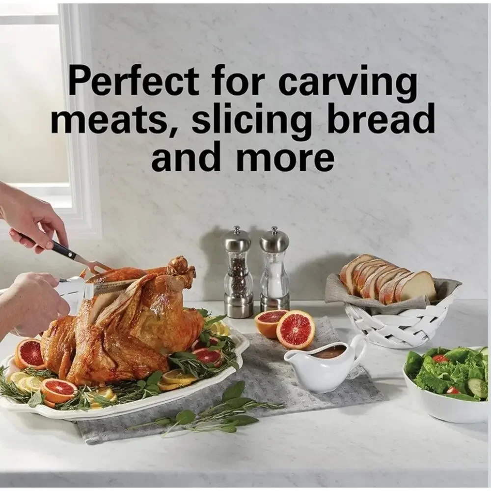 Hamilton Beach Electric Knife Set Carving Meats, Poultry, Bread, Crafts More New